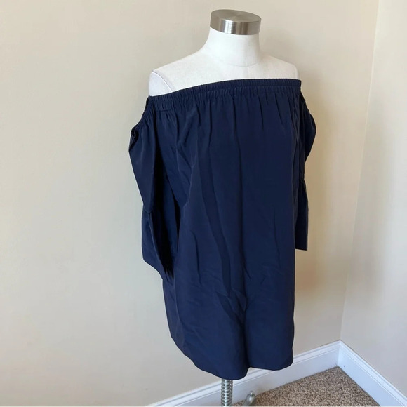 Lilly Pulitzer Sanilla 100% silk off the shoulder dress 5751 - Picture 5 of 10